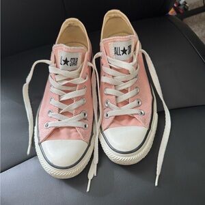 Converse All Star Pink Canvas Sneakers
